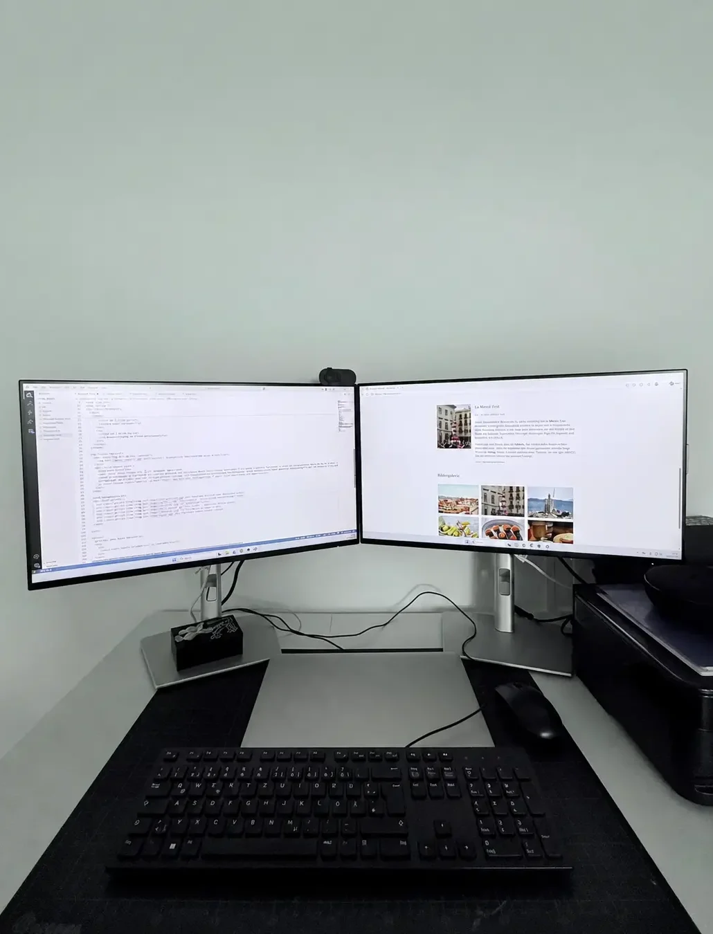 Digitale Entwicklung der Futuracle Website zwischen Code und Content